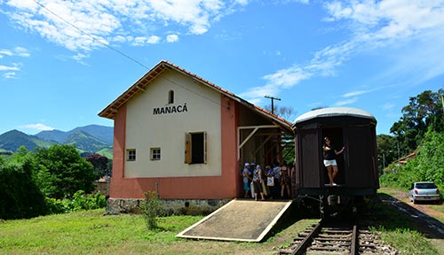 Estação de trem Manacá - Passa Quatro MG