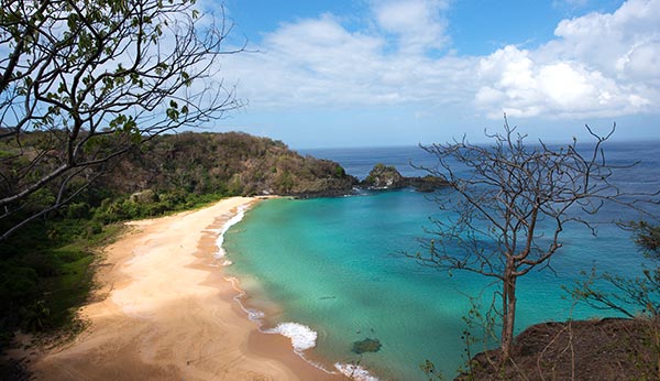 Vista da Baía do Sancho - Fernando de Noronha