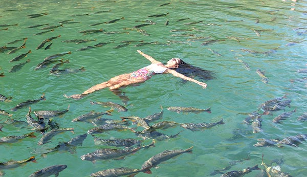 Flutuação no Rio Sucuri
