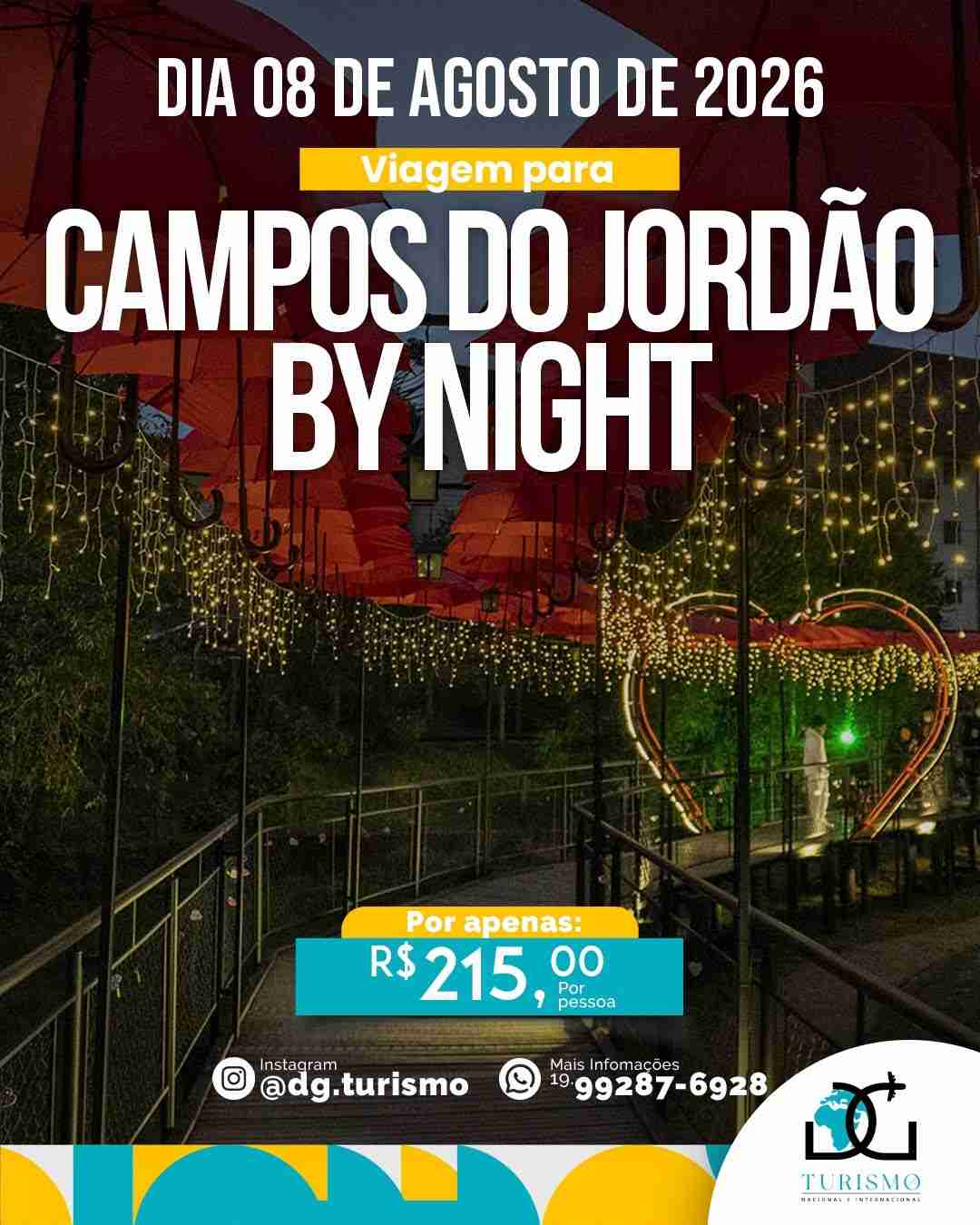 Campos do Jordão bate volta