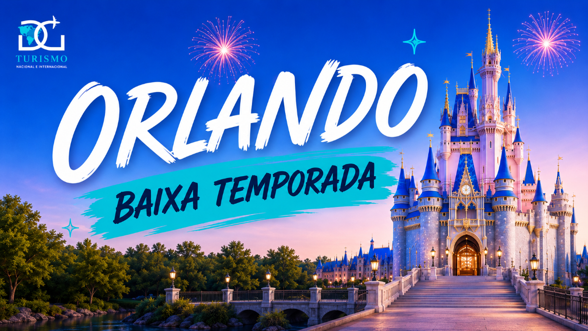 Orlando Baixa Temporada - Pacote Econômico