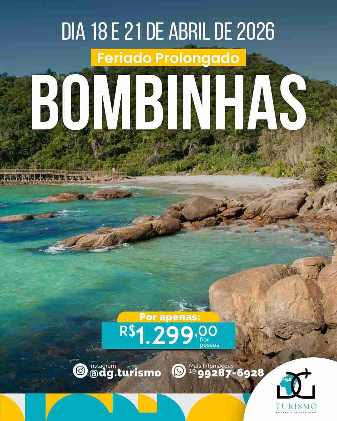 Bombinhas - SC - 18 e 21/04/26