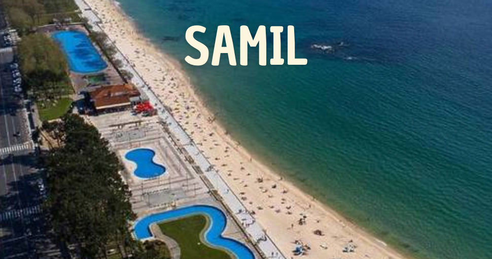 Excursão praia de Samil