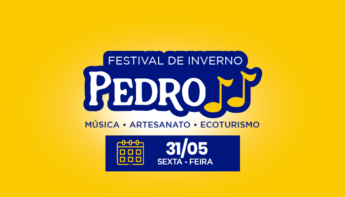 Excursão para Festival de Inverno Pedro II 31/05