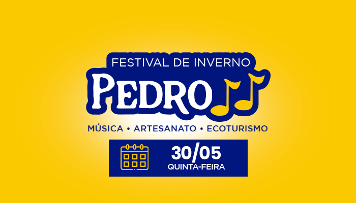 Excursão para Festival de Inverno Pedro II 30/05