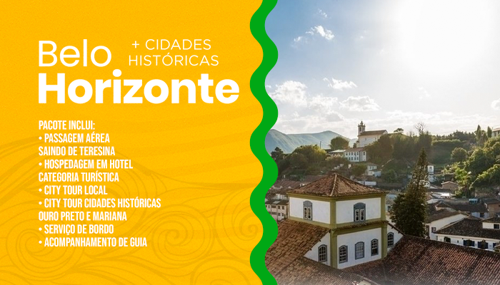 Belo Horizonte com Cidade Históricas