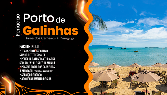 Feriadão P. de Galinhas 30 Abr a 4 mai