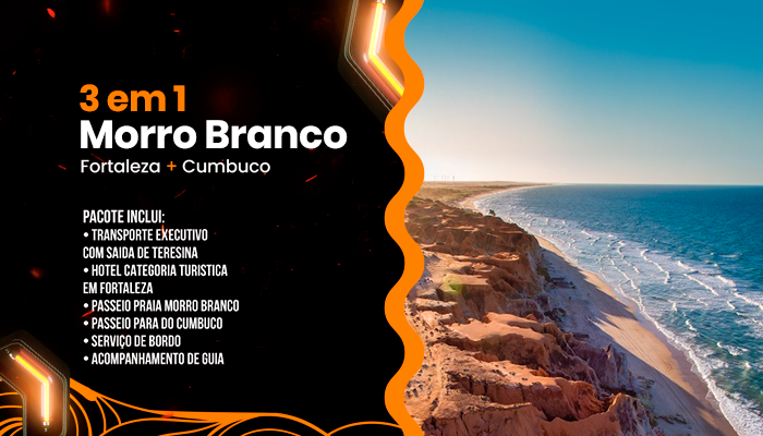 3 em 1 Morro Branco. 14 a 16 Fevereiro