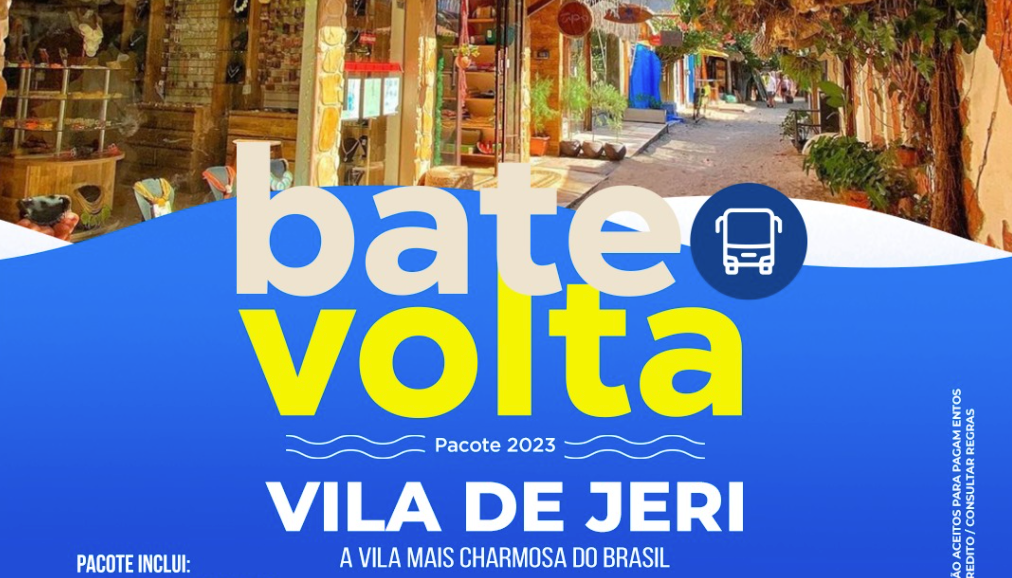 Excursão para Bate e Volta Vila de Jeri 09 a 10 Deze