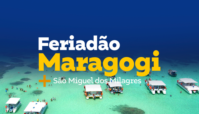 Excursão para Maragogi com São Miguel 15 a 18 de Ago