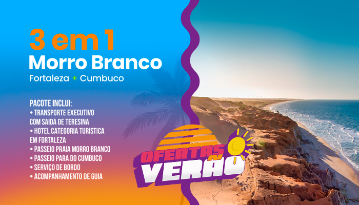 3 em 1 Morro Branco. 23 a 25 de maio