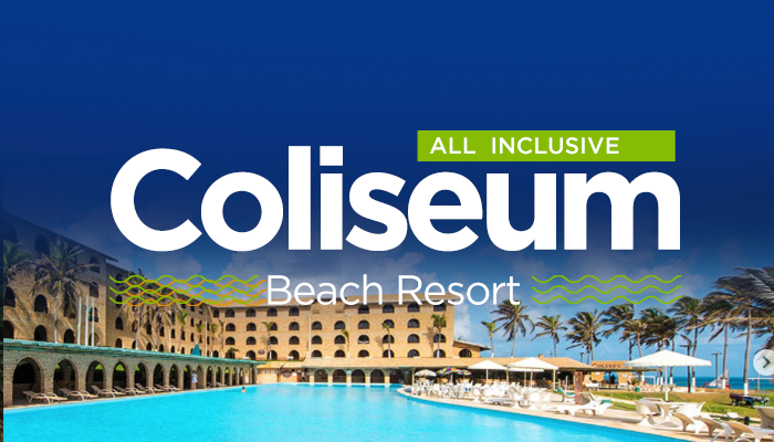 Excursão para Coliseum Beach Resort Agosto 2024