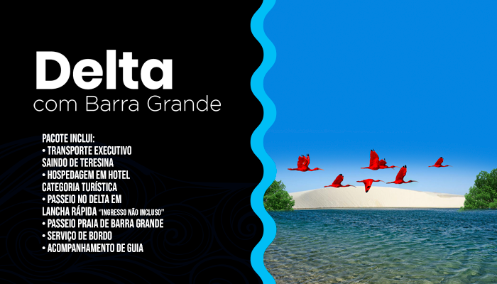 Delta com Barra Grande 27 a 29 de Novembro