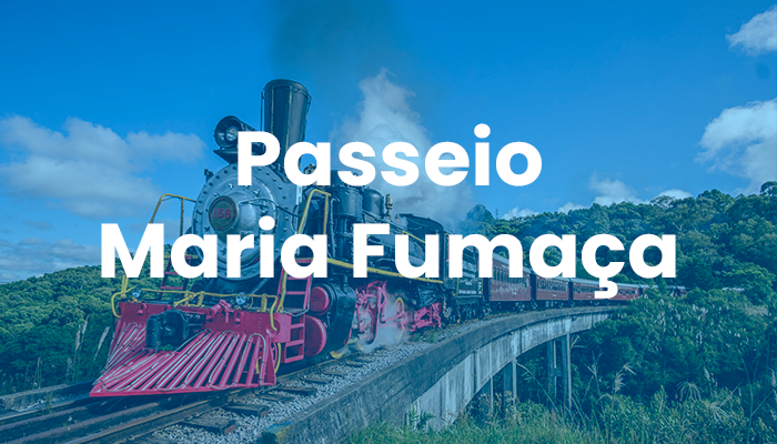 Excursão para Passeio Maria Fumaça Maio