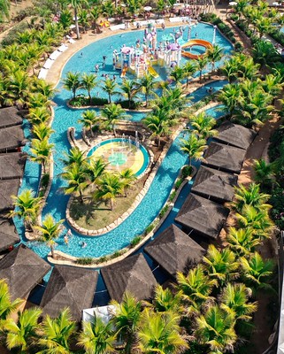 BATE E VOLTA NO THERMAS WATER PARK-SP