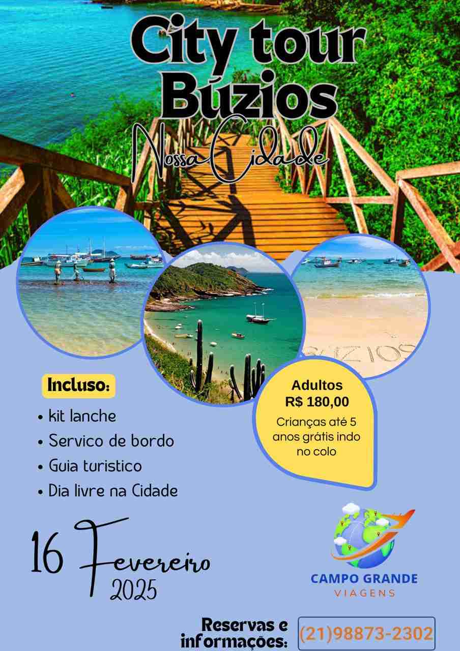 excursão para buzios