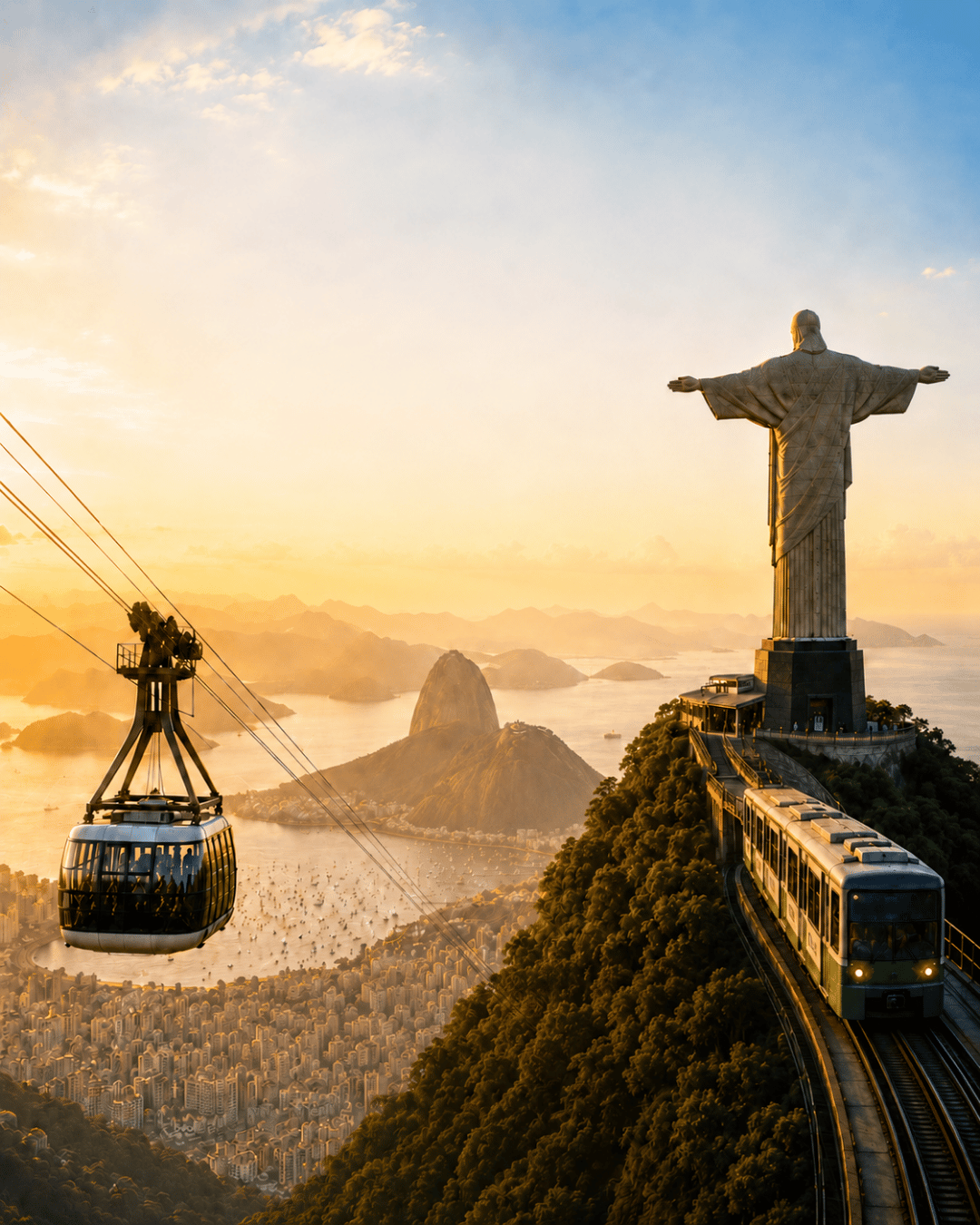 Cristo + Bondinho