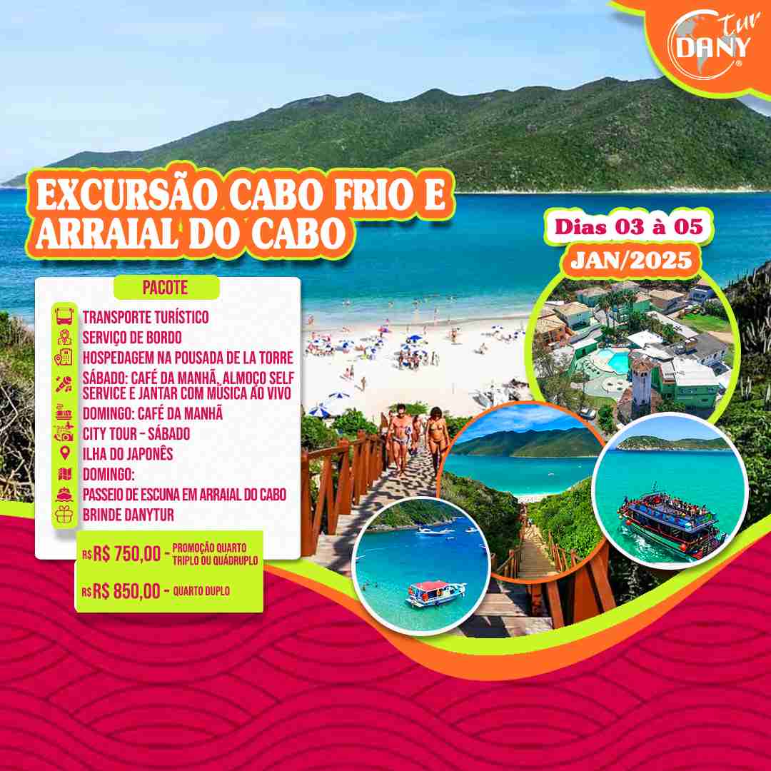 Cabo Frio e Arraial do Cabo