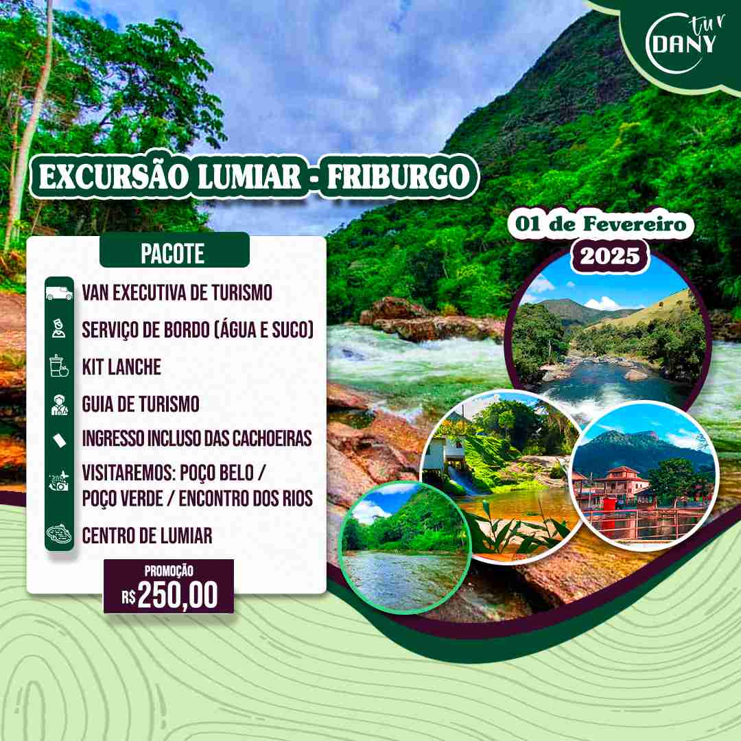 Excursão Lumiar - Friburgo