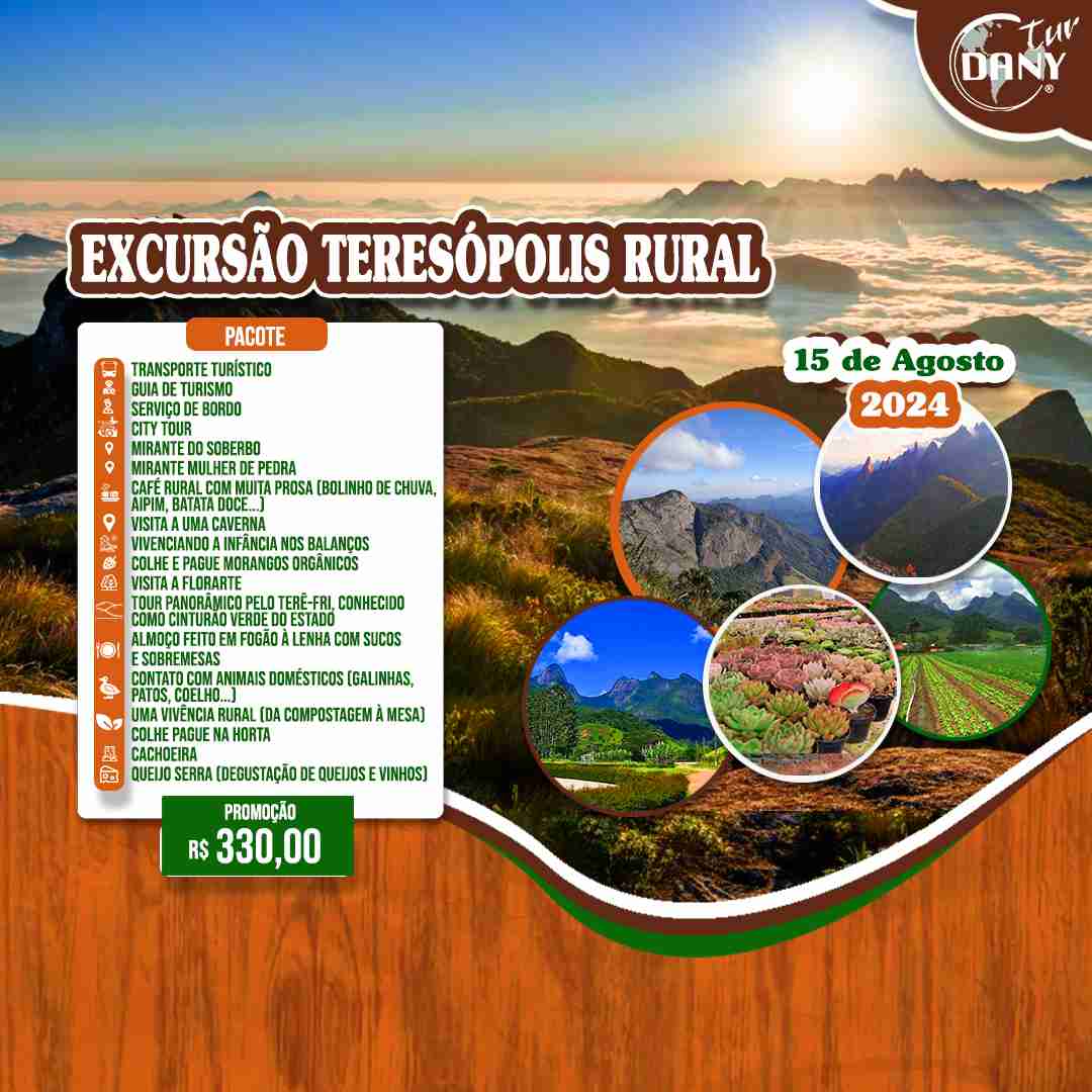 Excursão Teresópolis Rural