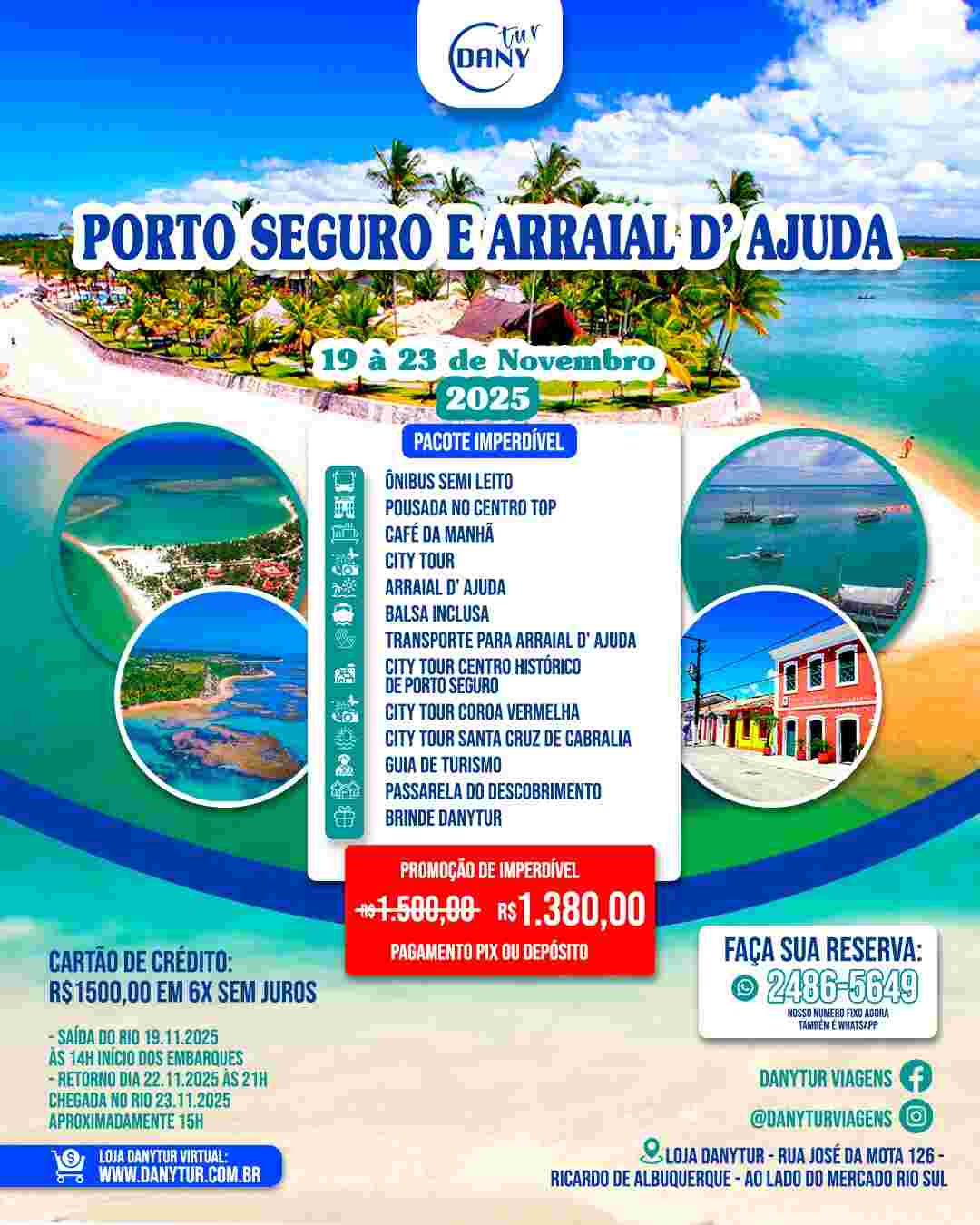 Porto Seguro e Arraial da Ajuda - BA