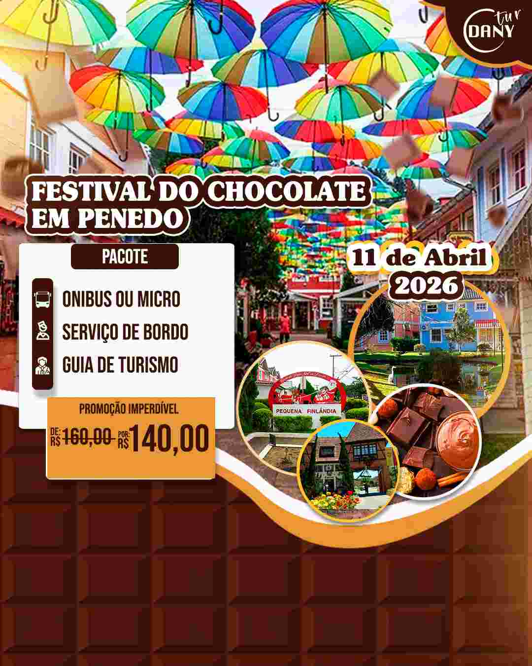 Excursão Penedo - Festival Chocolate