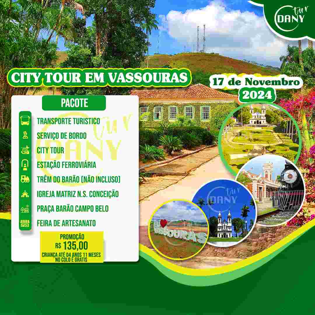 City tour em Vassouras