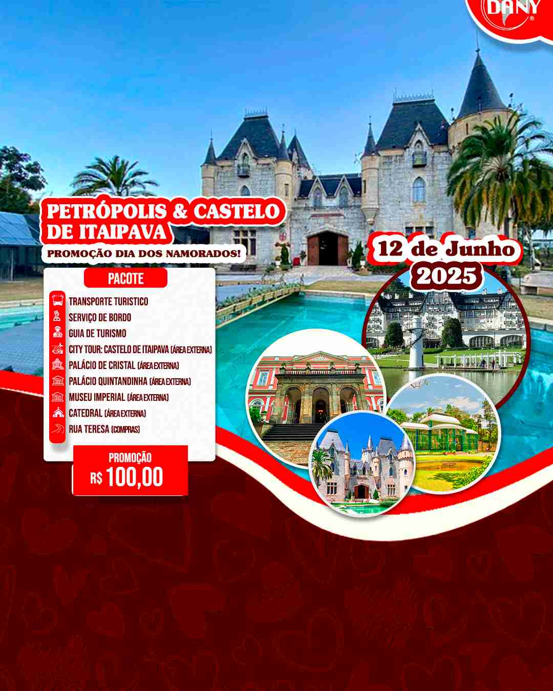 Petrópolis e Castelo de Itaipava