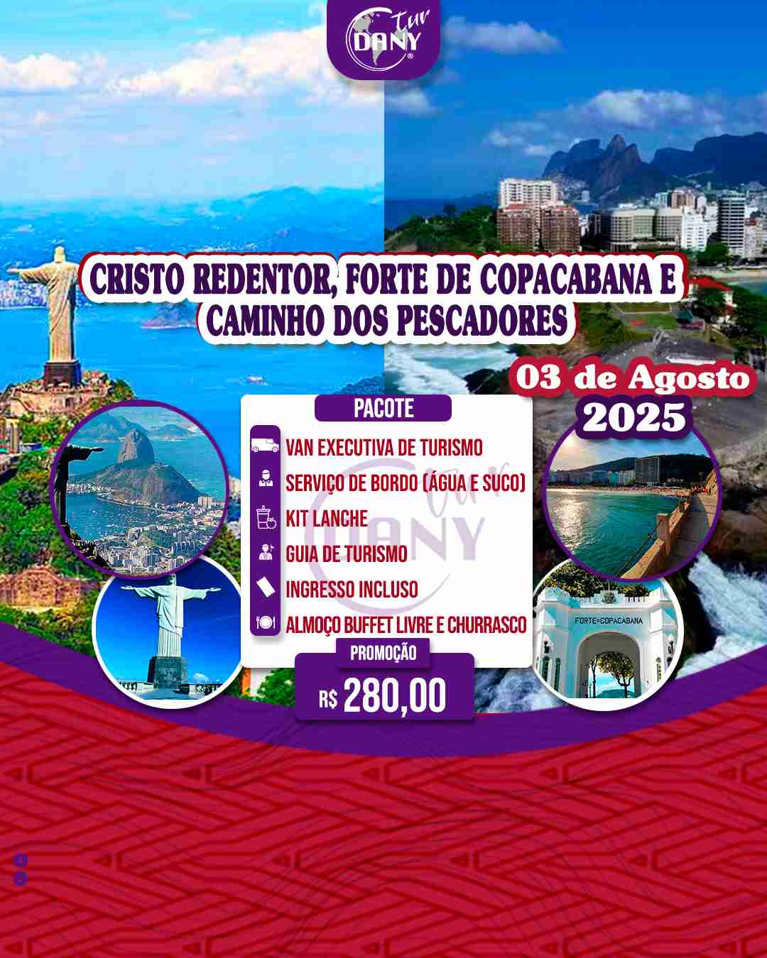 Cristo Redentor e Forte de Copacabana