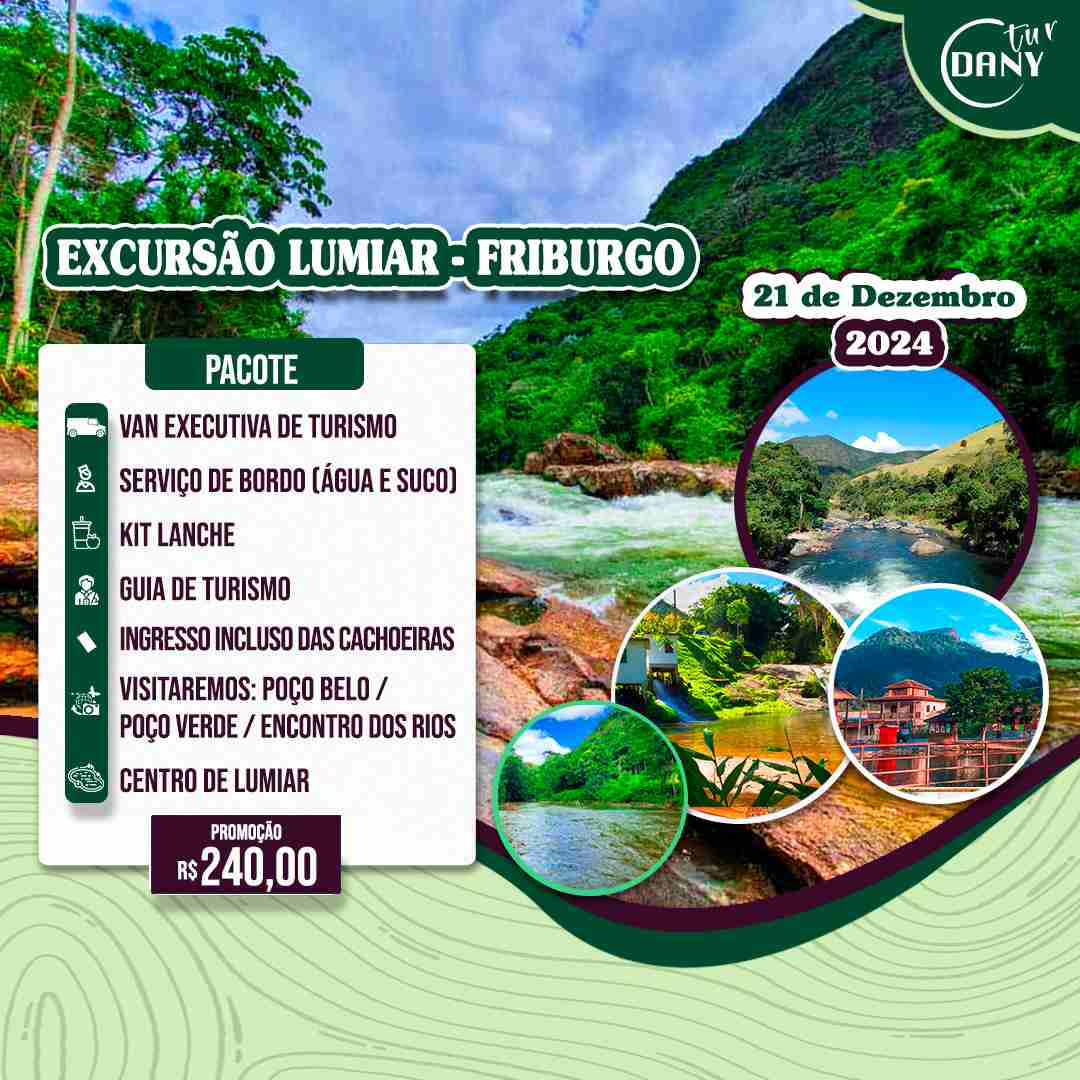 Excursão Lumiar - Friburgo