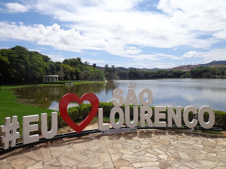 São Lourenço - MG - Show Elymar Santos