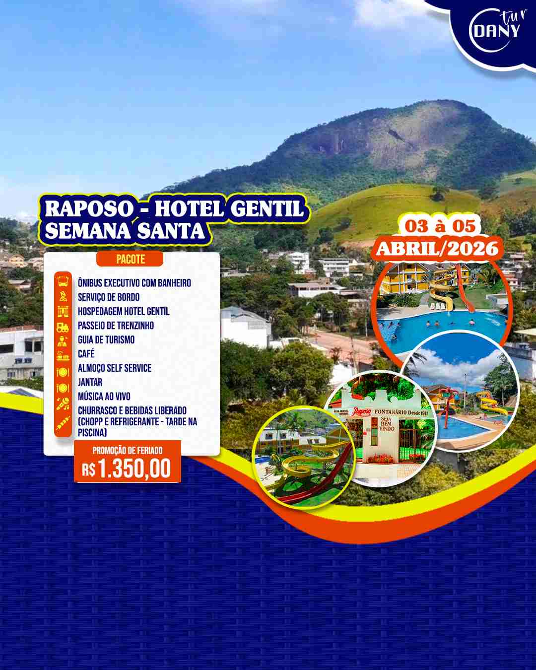 Semana Santa - Hotel Gentil - Raposo