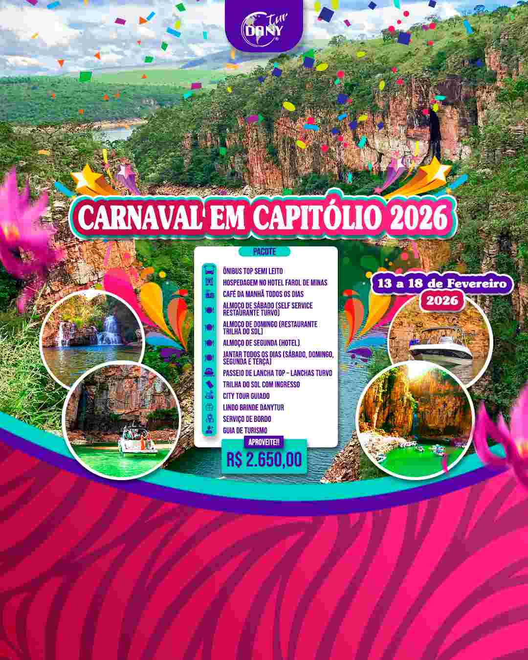 Carnaval em Capitólio - MG