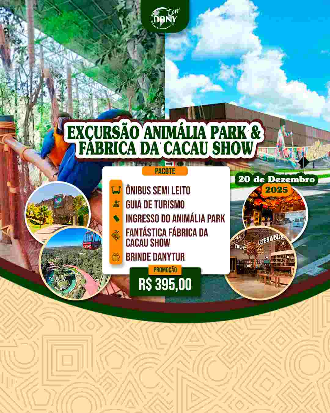 Animália Park e Fábrica Cacau Show