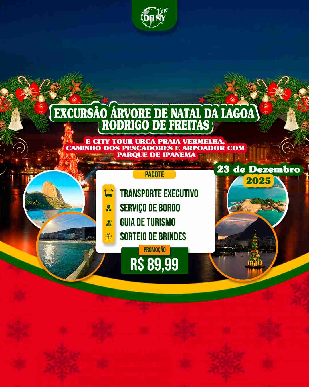 Árvore Natal da Lagoa Rodr. de Freitas