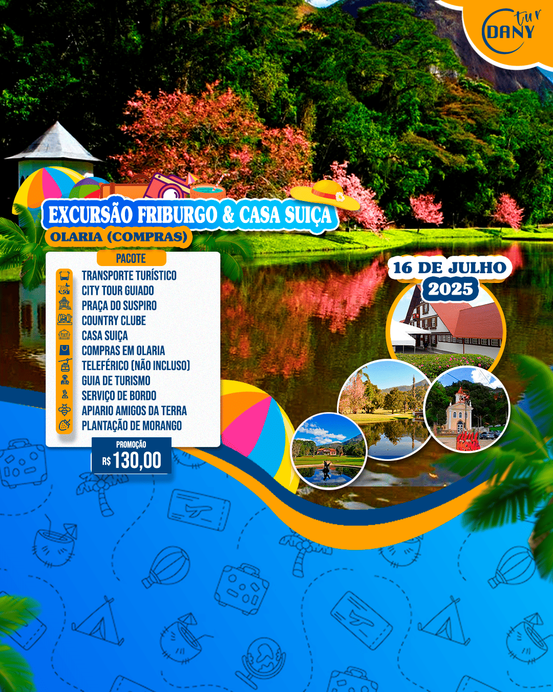 Friburgo e Casa Suiça - Compras Olaria