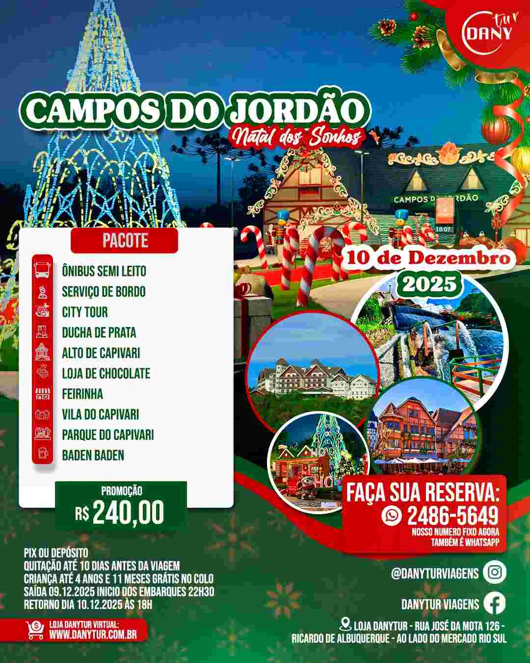 Campos do Jordão - Natal dos sonhos