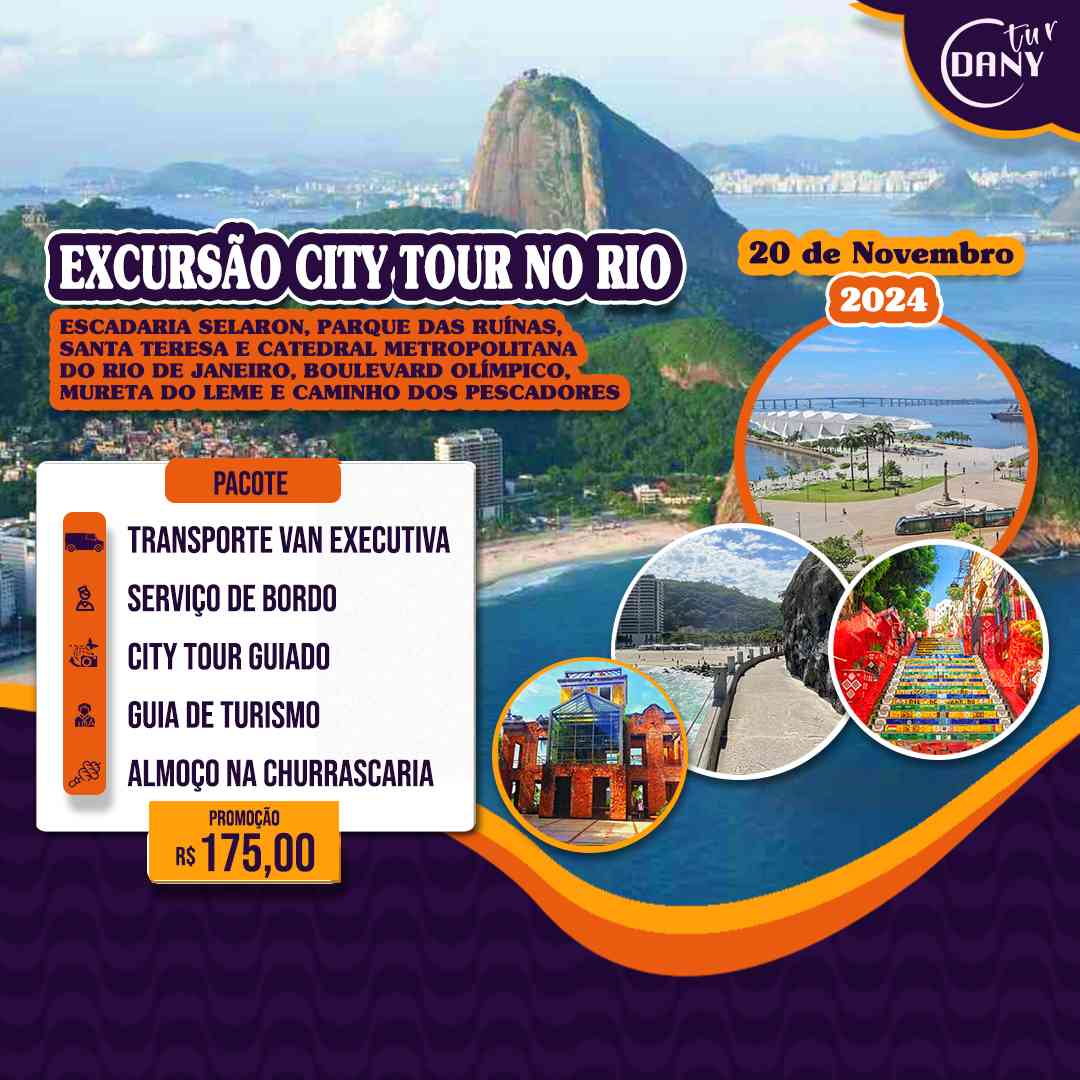 City tour no Rio de Janeiro