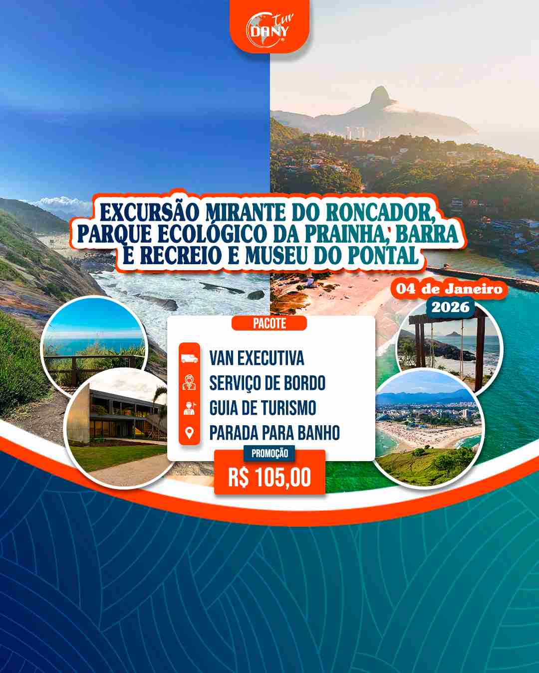 Recreio, Barra e Museu do Pontal
