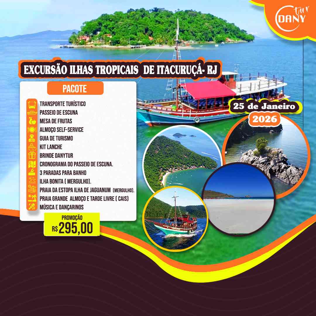 Ilhas Tropicais de Itacuruçá - RJ