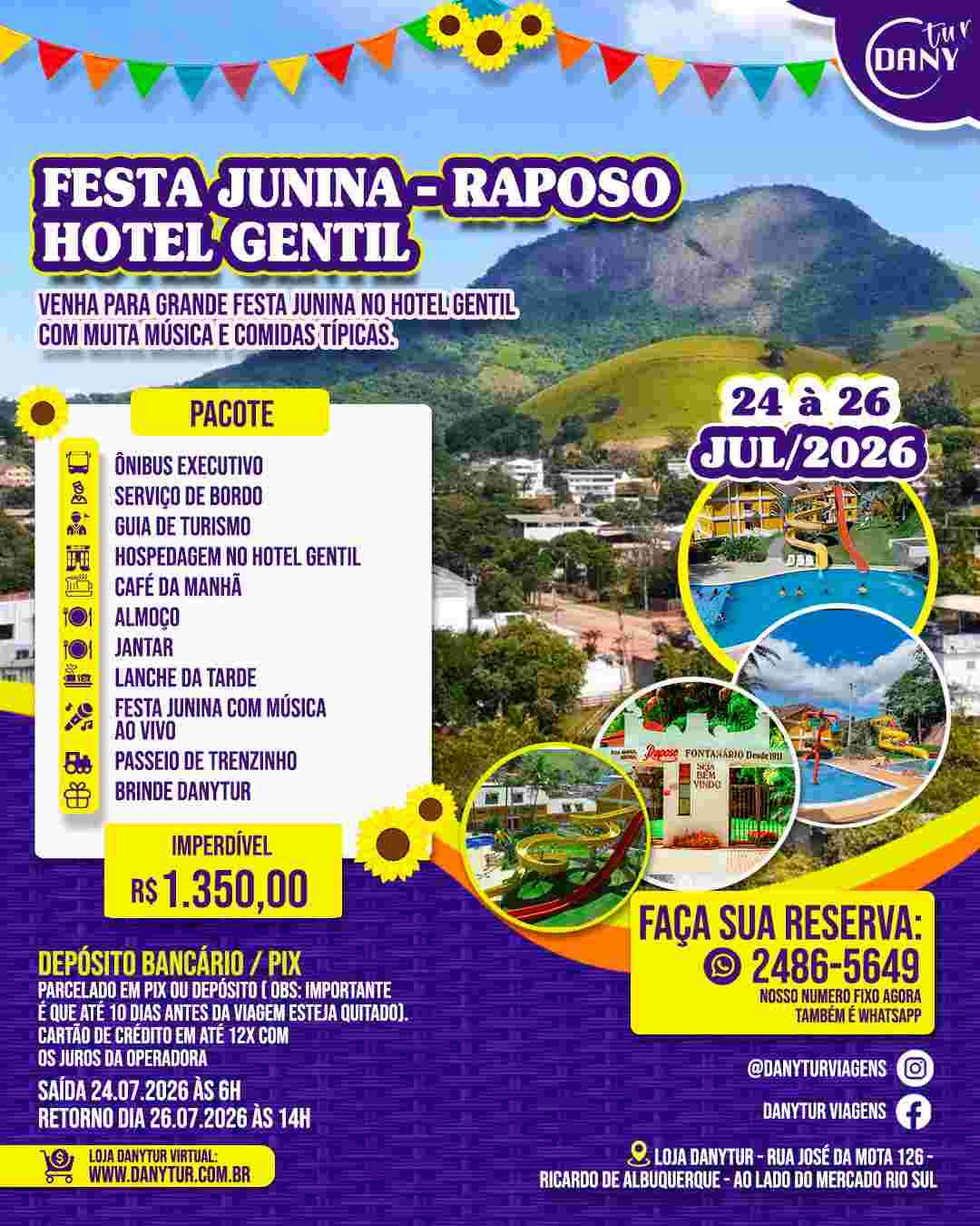 Festa Junina - Hotel Gentil - Raposo