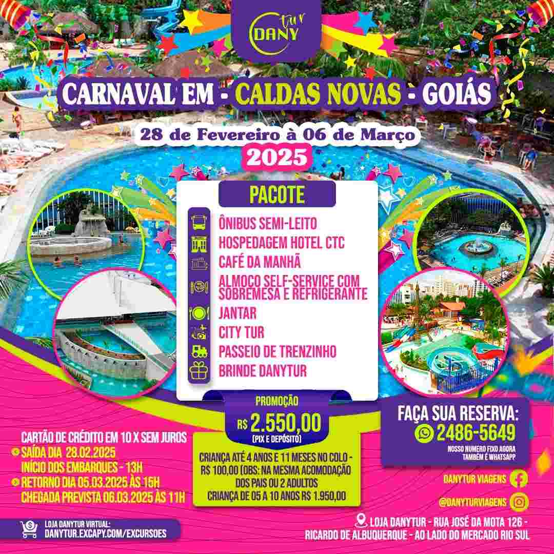 Carnaval em Caldas Novas - Goiás