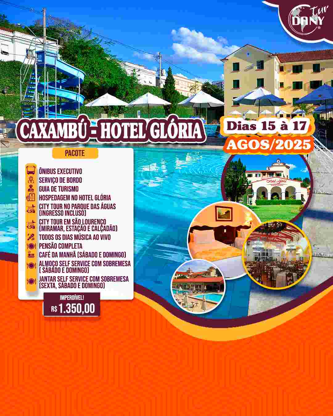 Caxambú - Hotel Glória