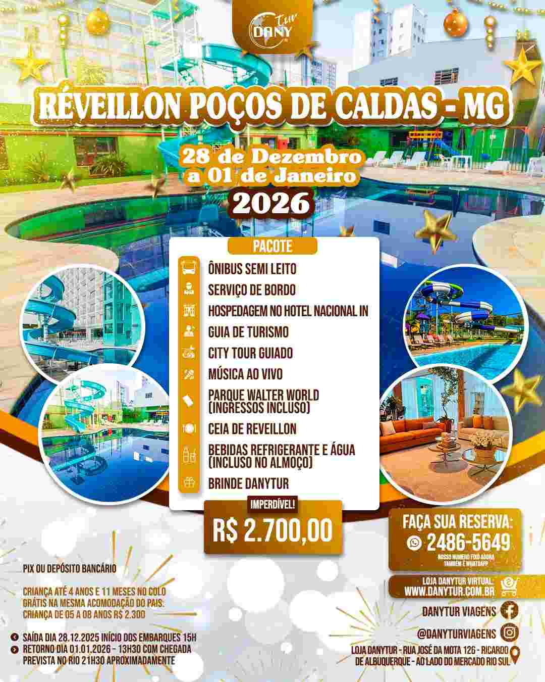 Réveillon Poços de Caldas - MG