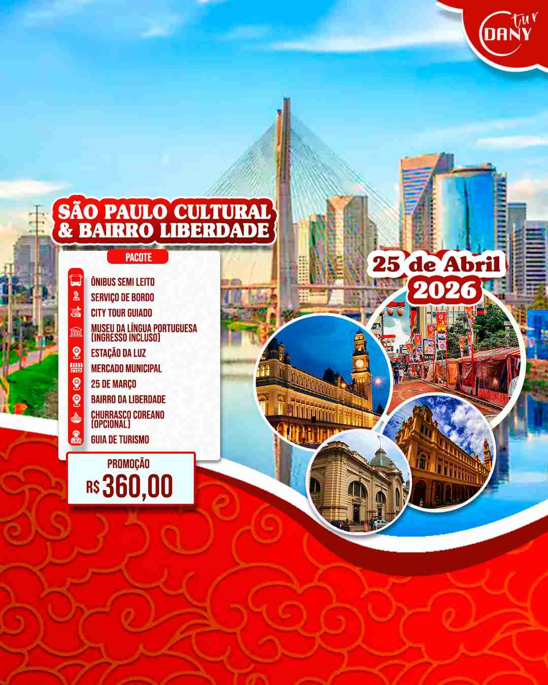 São Paulo Cultural e Bairro Liberdade