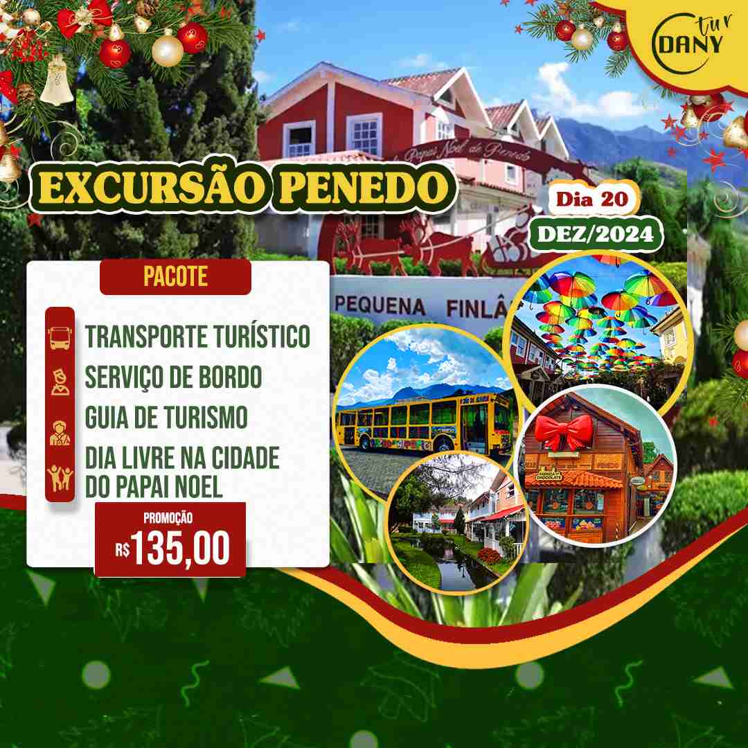 Excursão Penedo Natal - RJ