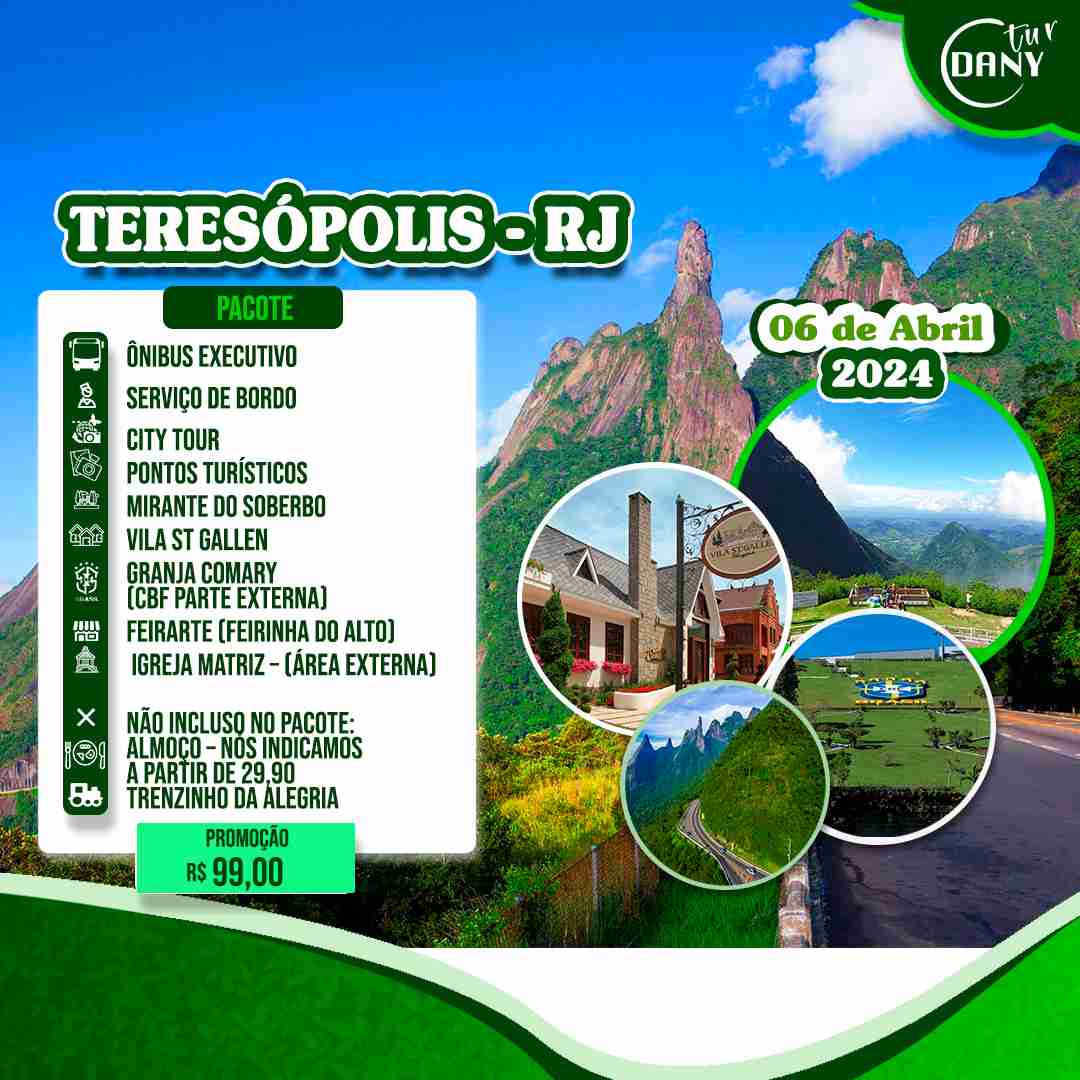 Excursão para Teresópolis