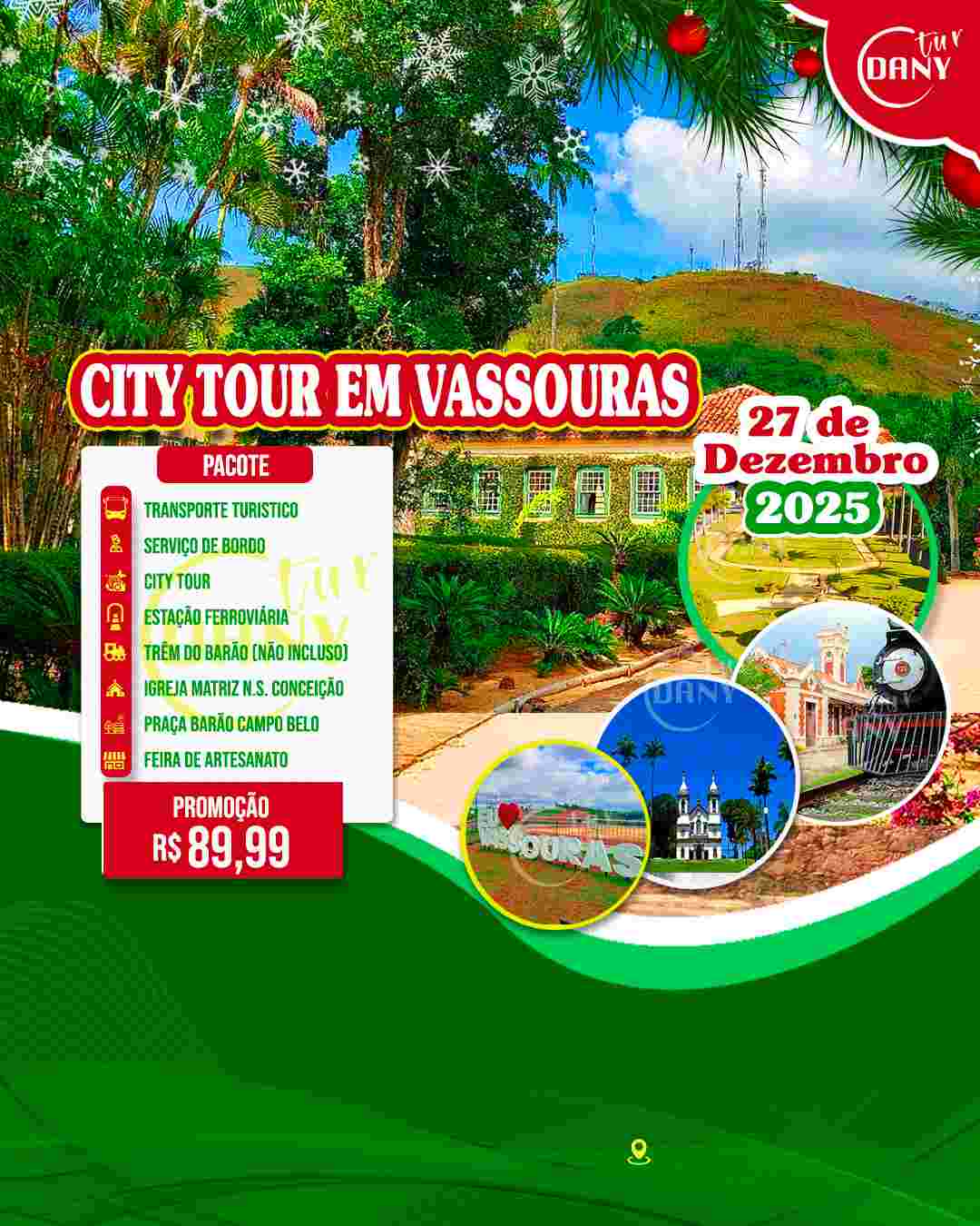City tour em Vassouras