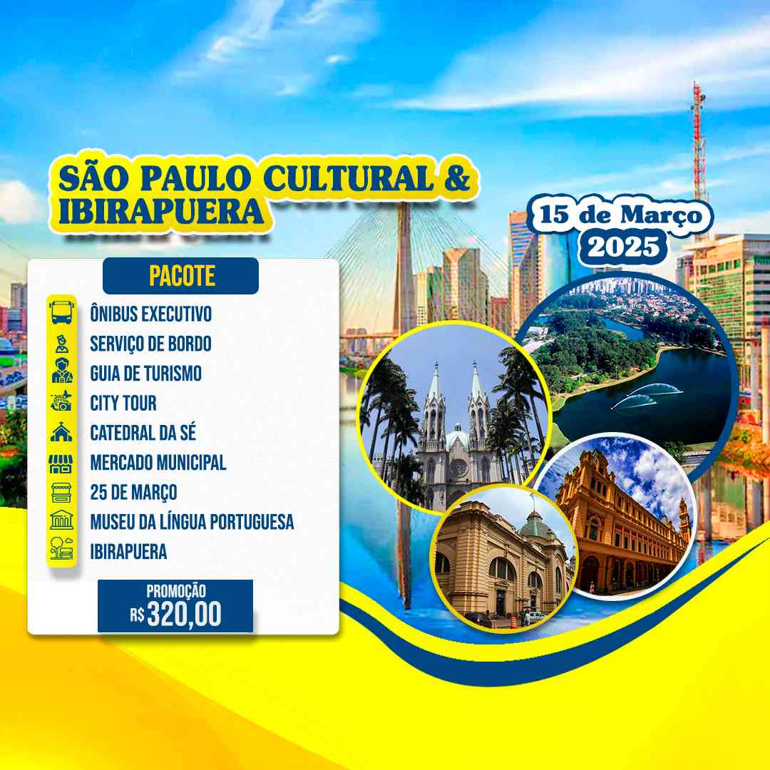 São Paulo Cultural e Ibiapuera