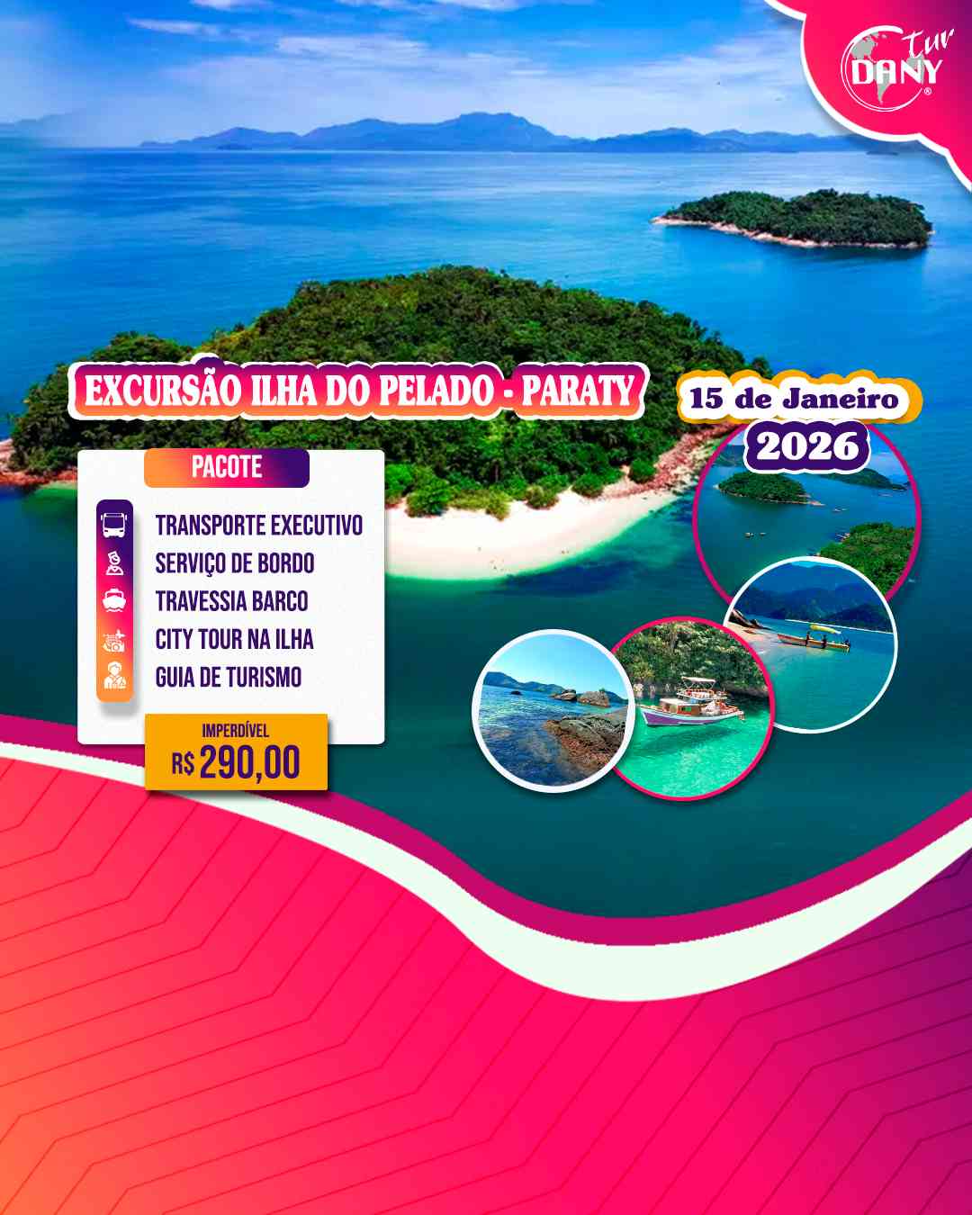 Ilha do Pelado - Paraty